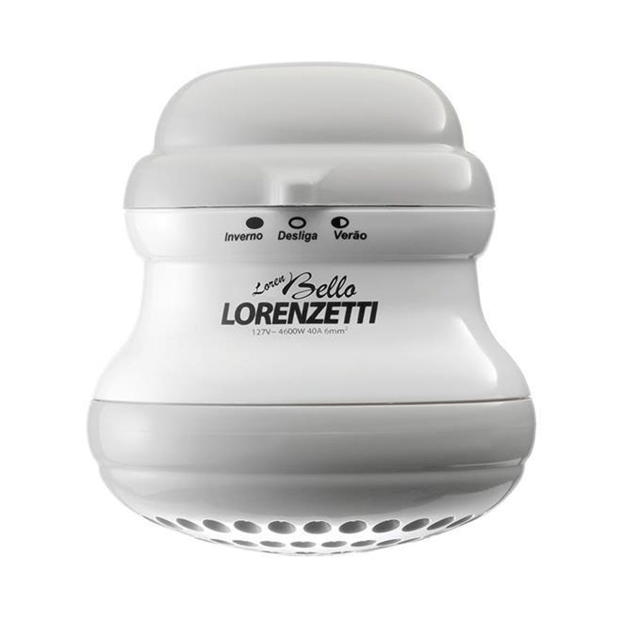 Ducha Cinza Bello Ultra Com haste 4600W lorenzetti 