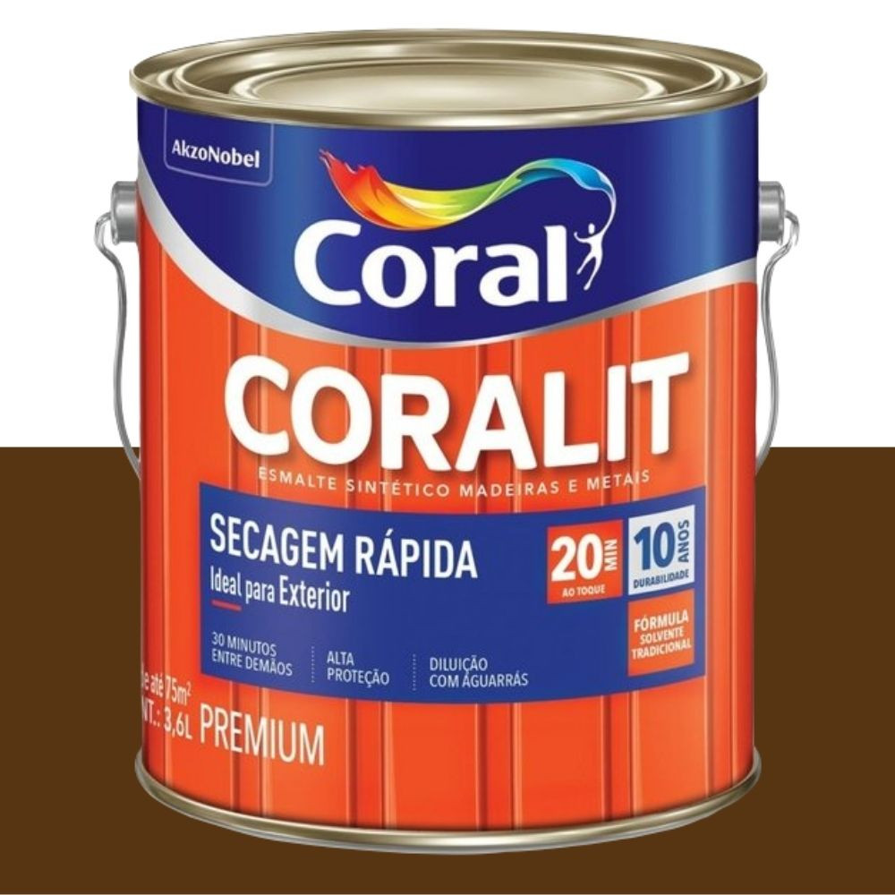 Esmalte Tabaco Secagem Rápida 3.6L Coral 