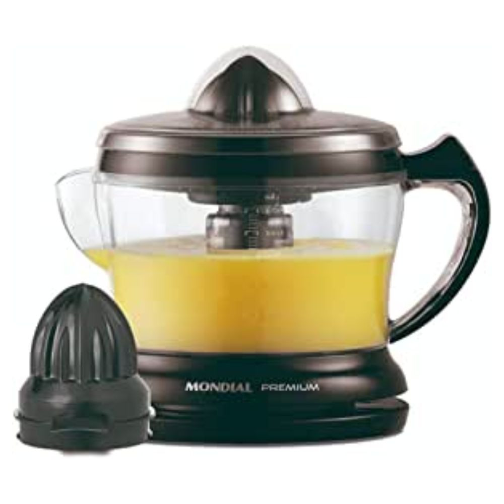 Espremedor de Frutas Premium E-02 Preto Mondial