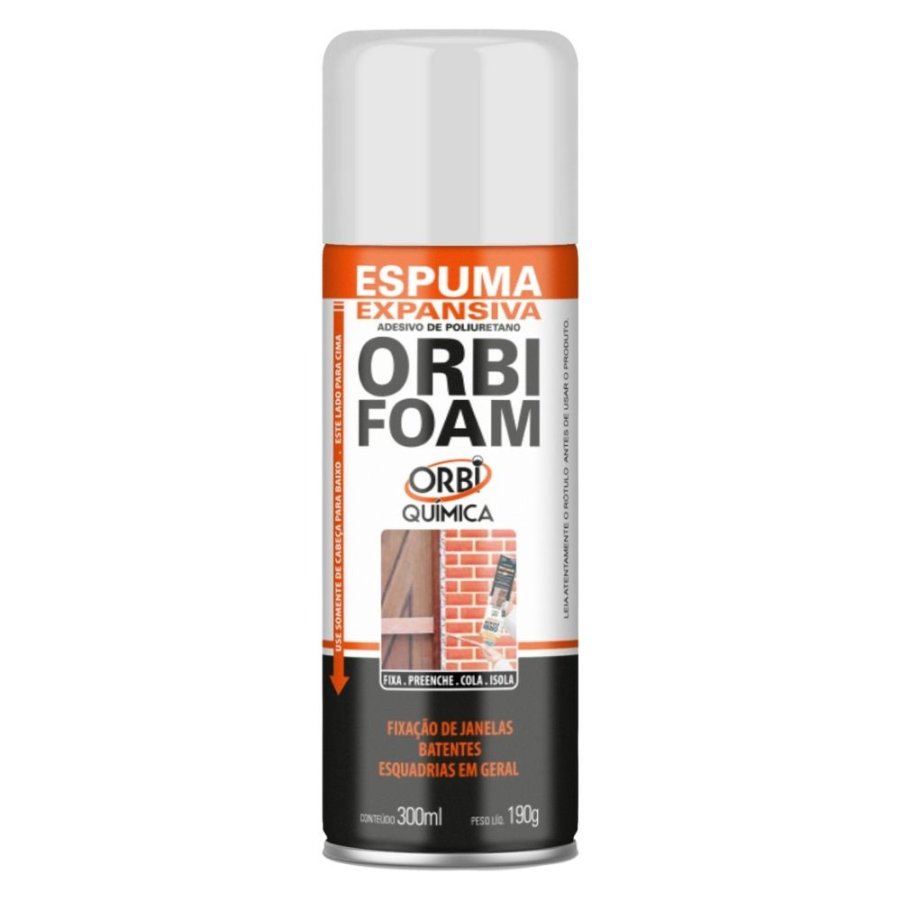 Espuma Expansiva 190G/300ML Orbi