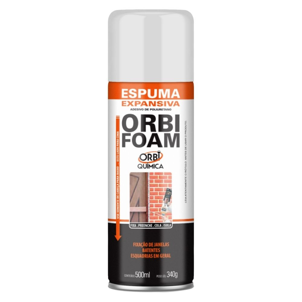 Espuma Expansiva 340G/500ML Orbi