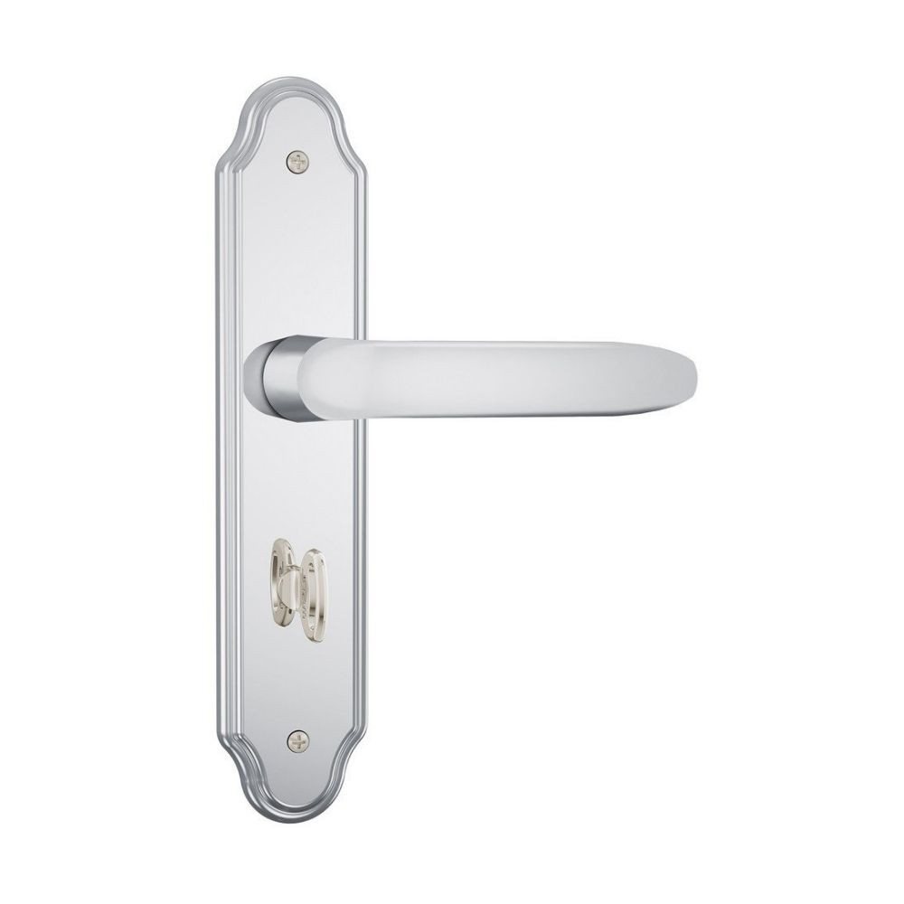 Fechadura Alavanca11 Espelho Inox Banheiro Stam