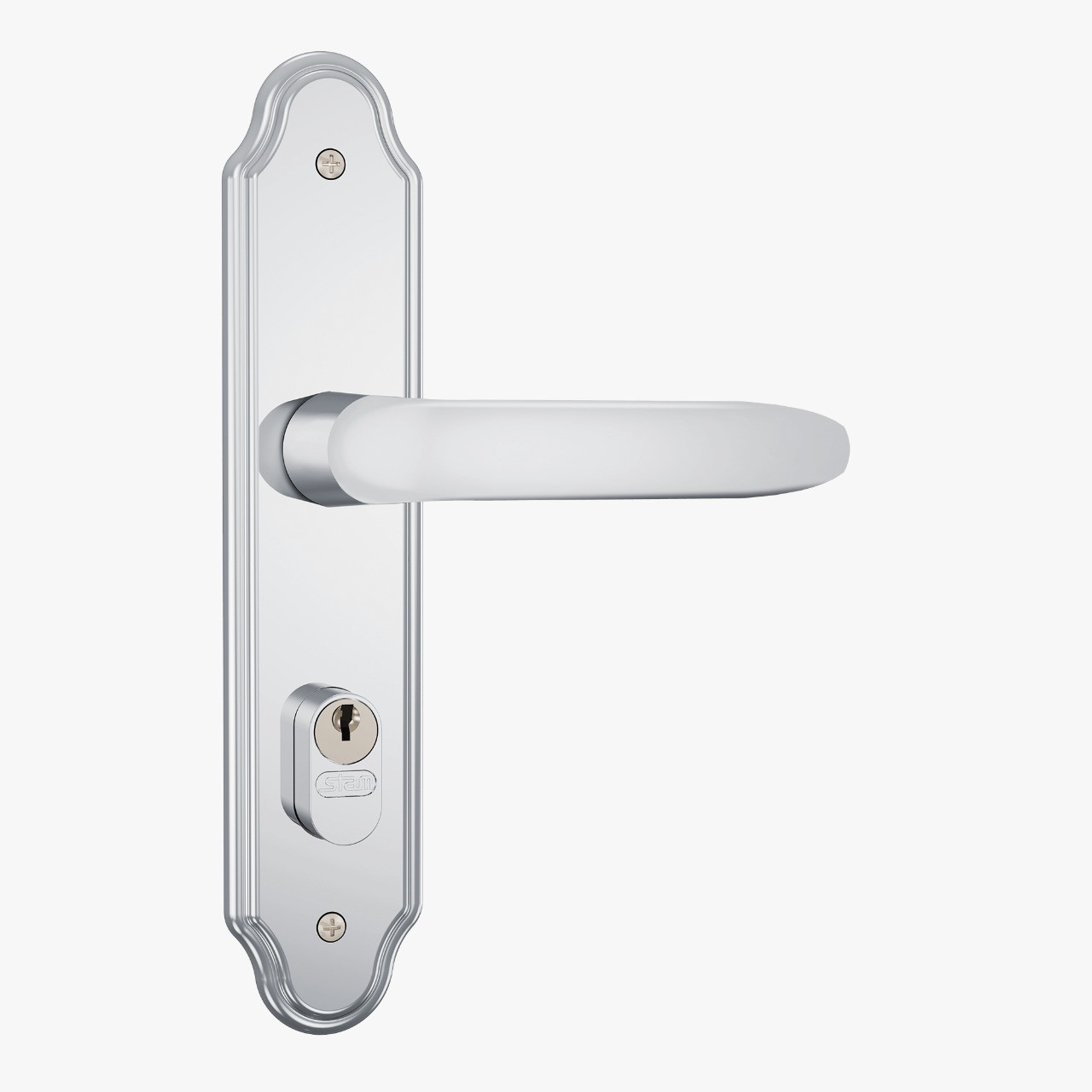FECHADURA ALAV11 ESPELHO INOX EXTERNO STAM