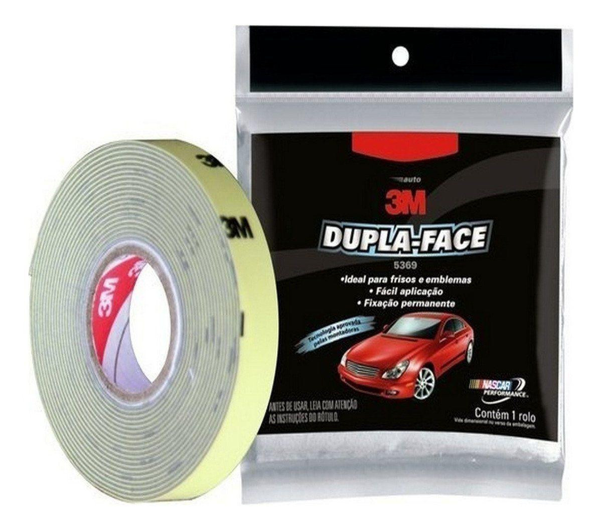 Fita Dupla Face Automotiva 12X3M 3M 