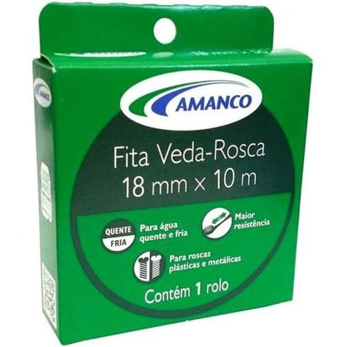 FITA VEDA ROSCA 18MM 10METROS 99315 AMANCO