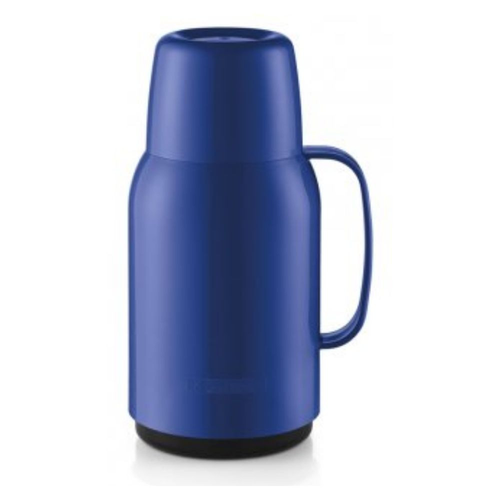 Garrafa Térmica Plástico Gostar 750ml Azul Sanremo