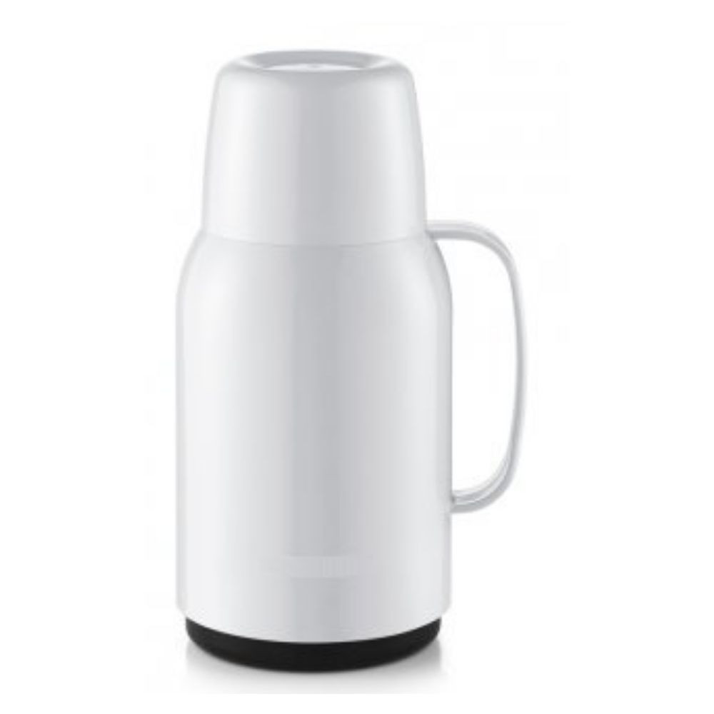 Garrafa Térmica Plástico Gostar 750ml Branca Sanremo