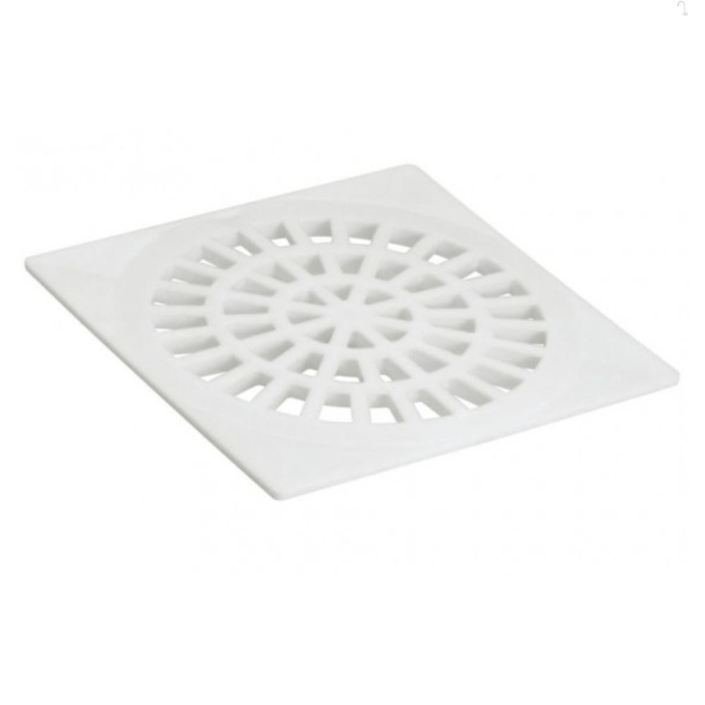 Grelha Quadrada N30 150mm Branco Amanco