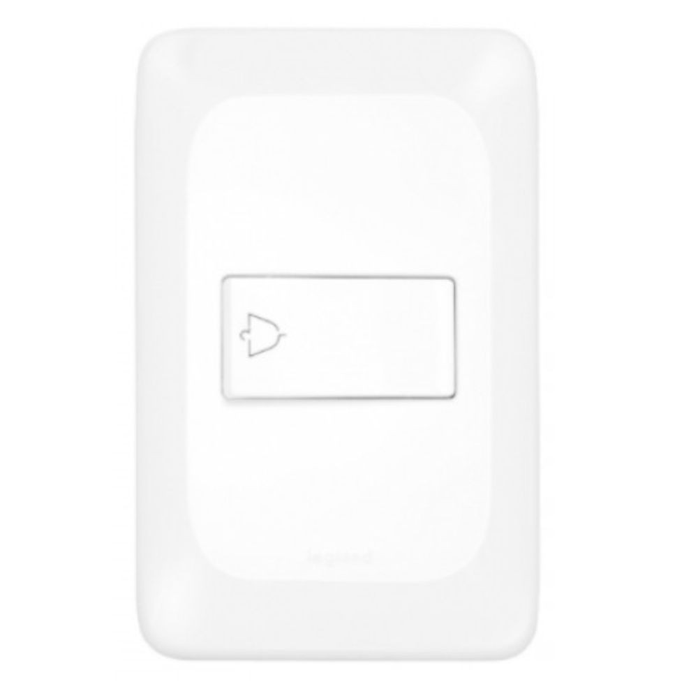Interruptor Pulsador Campainha 2A Pop Branco Pial