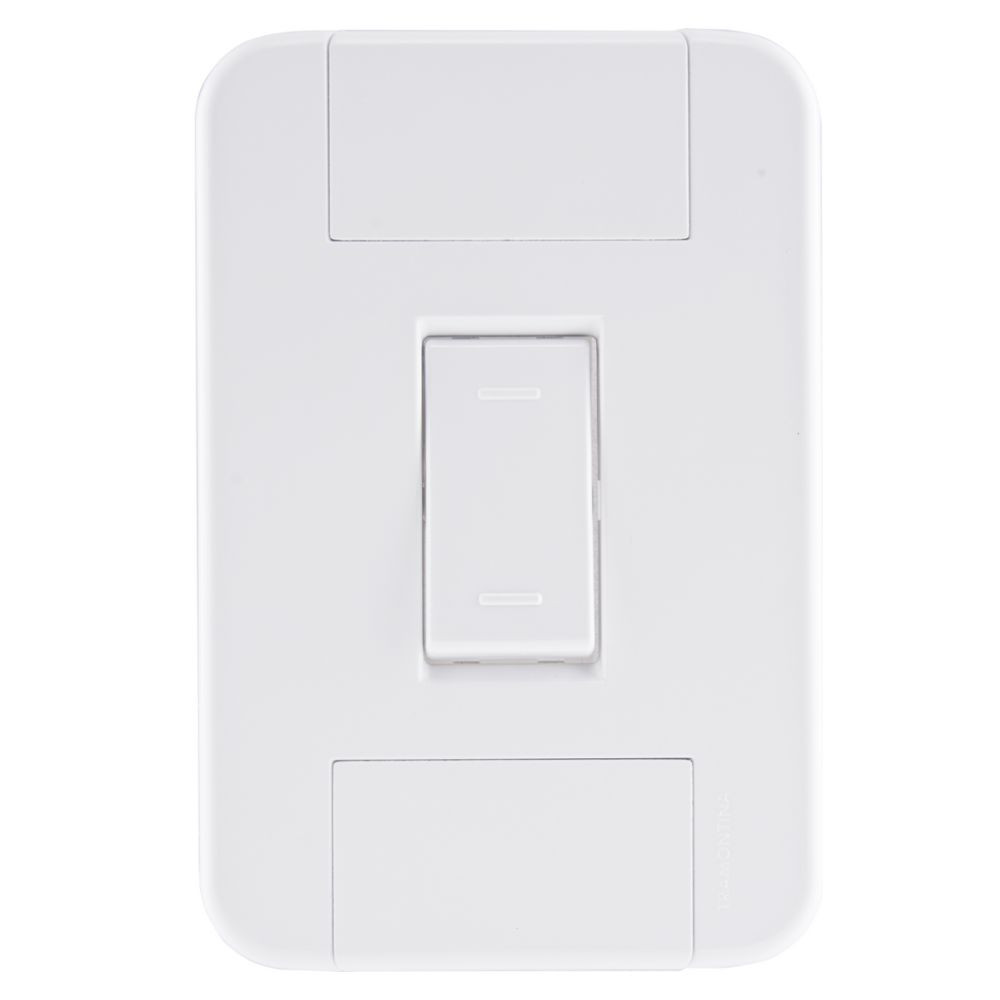 Interruptor Paralelo 10 A Tablet Branco Tramontina