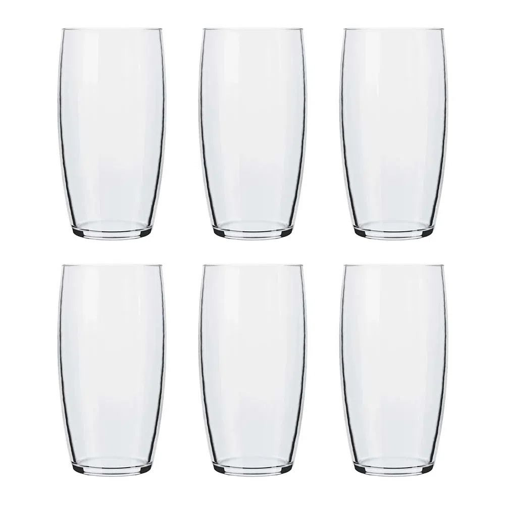 Jogo de Copo Oca Long Drink 6UN 300ML Nadir