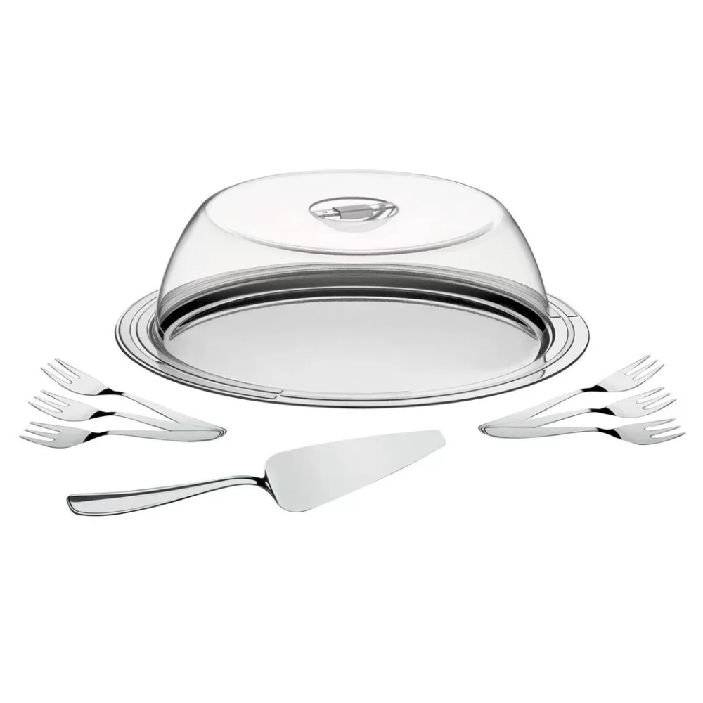 Jogo para Tortas Ciclo Inox 9Pcs Tramontina