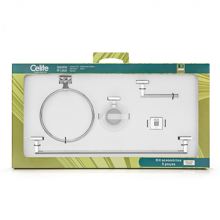 Kit Up Acessórios Com 5 Peças Celite 