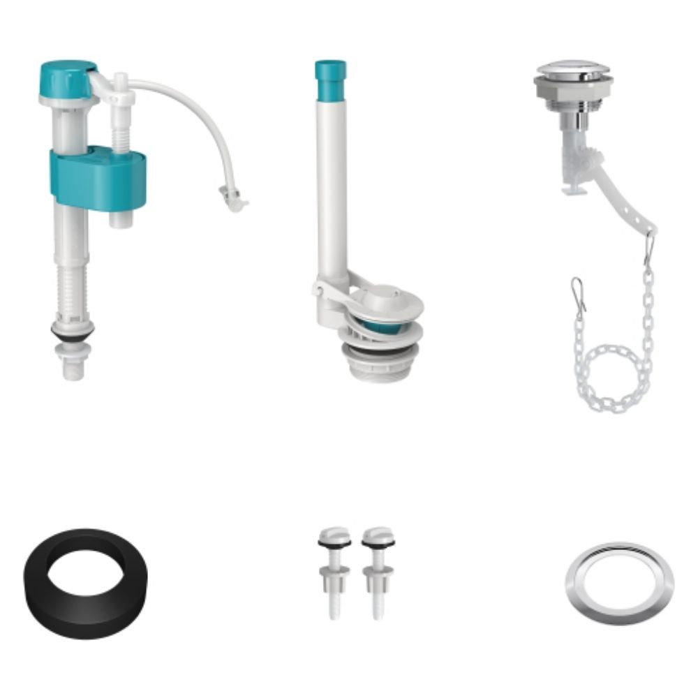 Kit Deca Universal Para Caixa Descarga Simples Hydra
