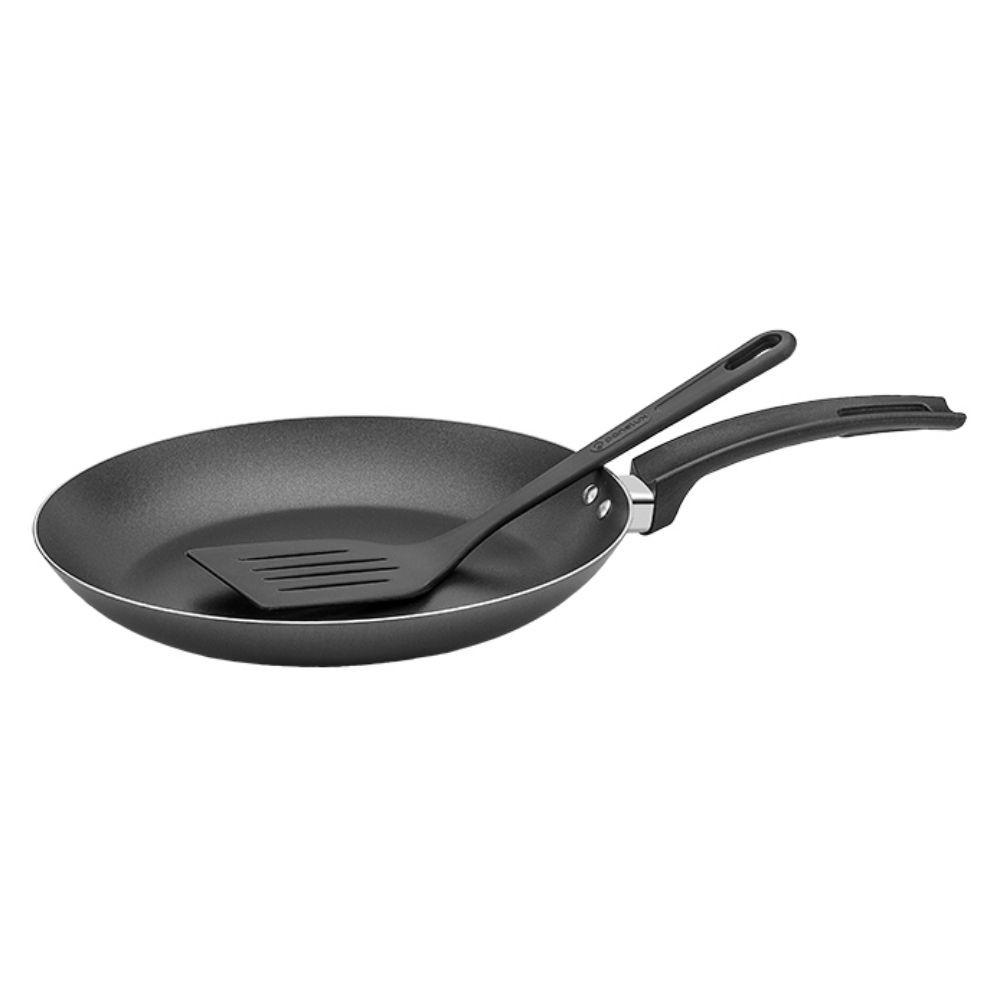 Frigideira Francesa 24cm Antiaderente Com Espátula Magnific Grafite Panelux