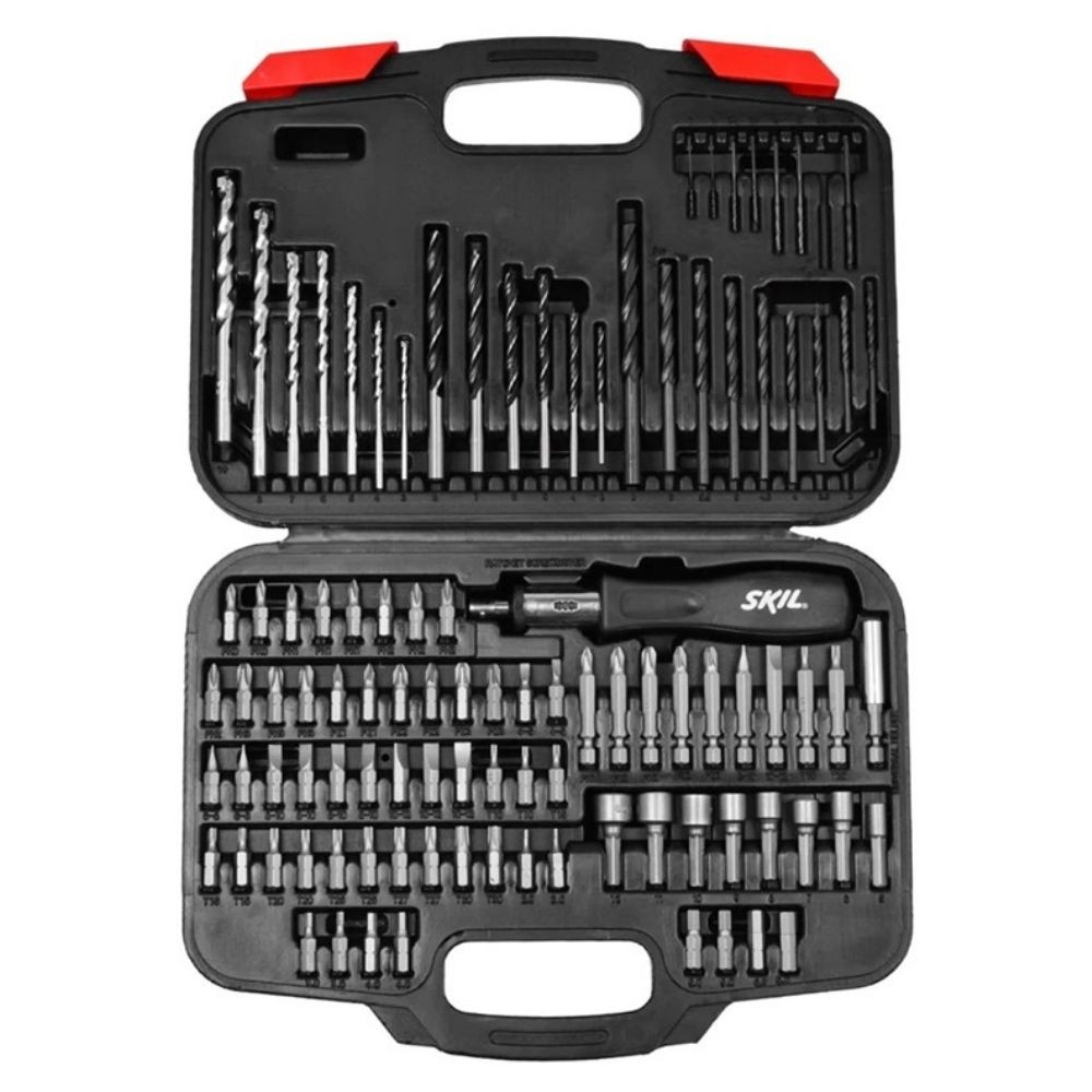 Kit Bits E Brocas 101 Peças Skil 