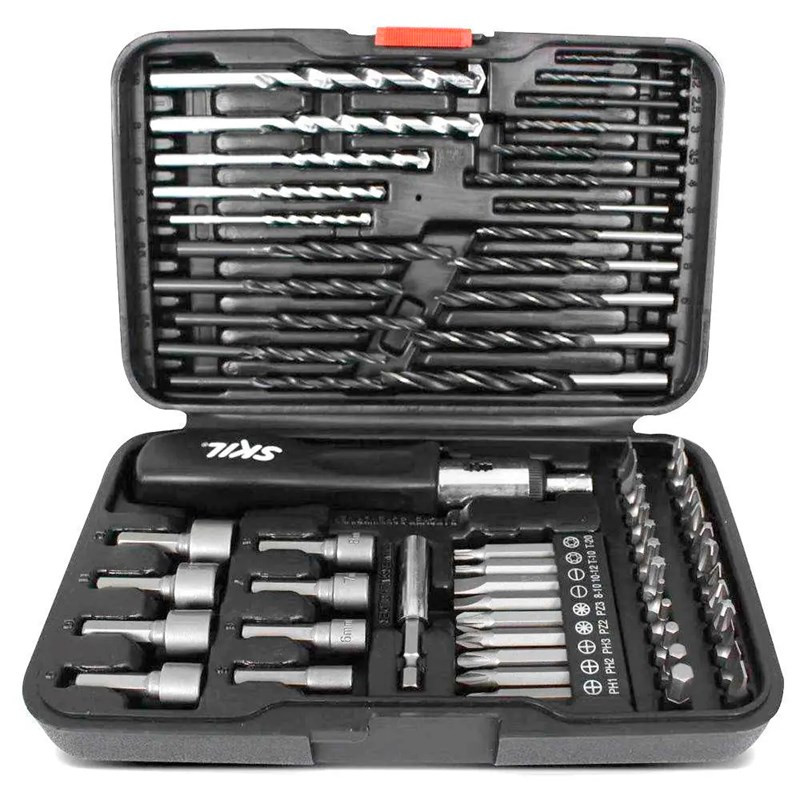   Kit Bits E Brocas 67 Peças Skil 
