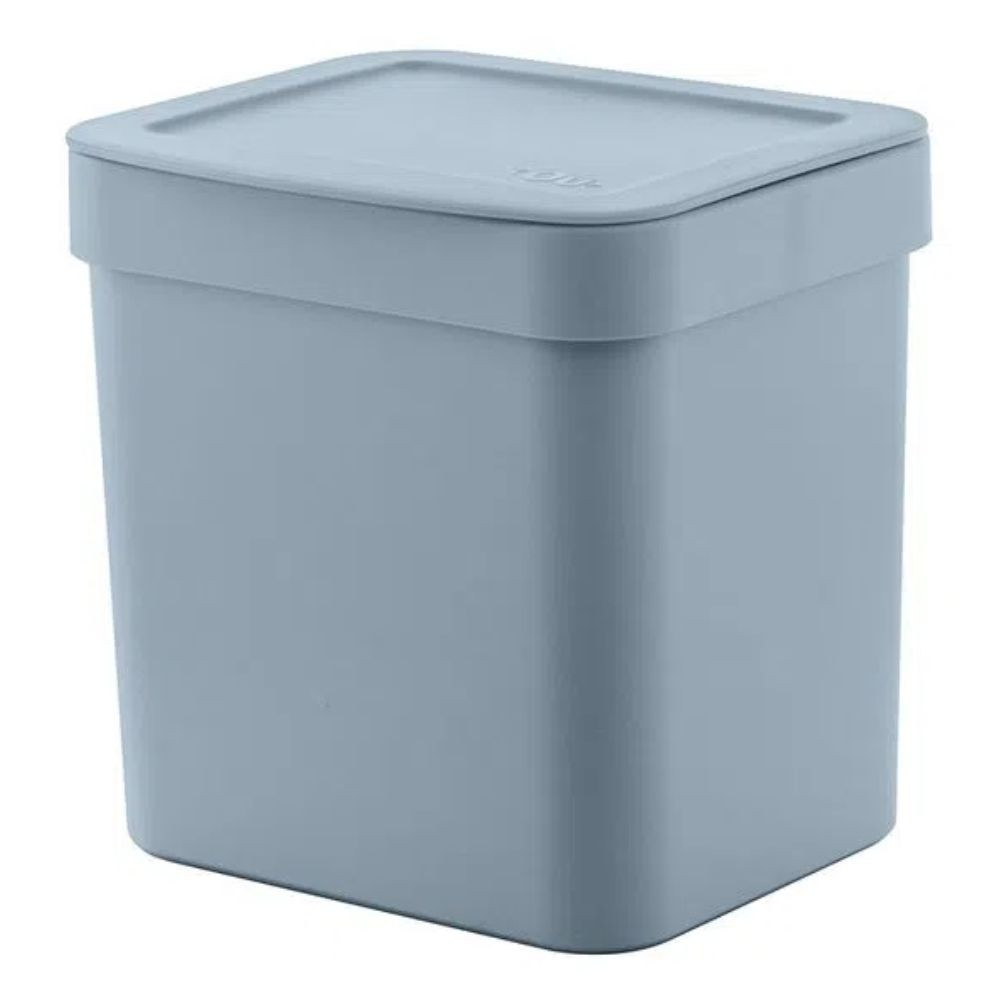 Lixeira Para Pia De Cozinha Trium 4,7 Litros Azul OU