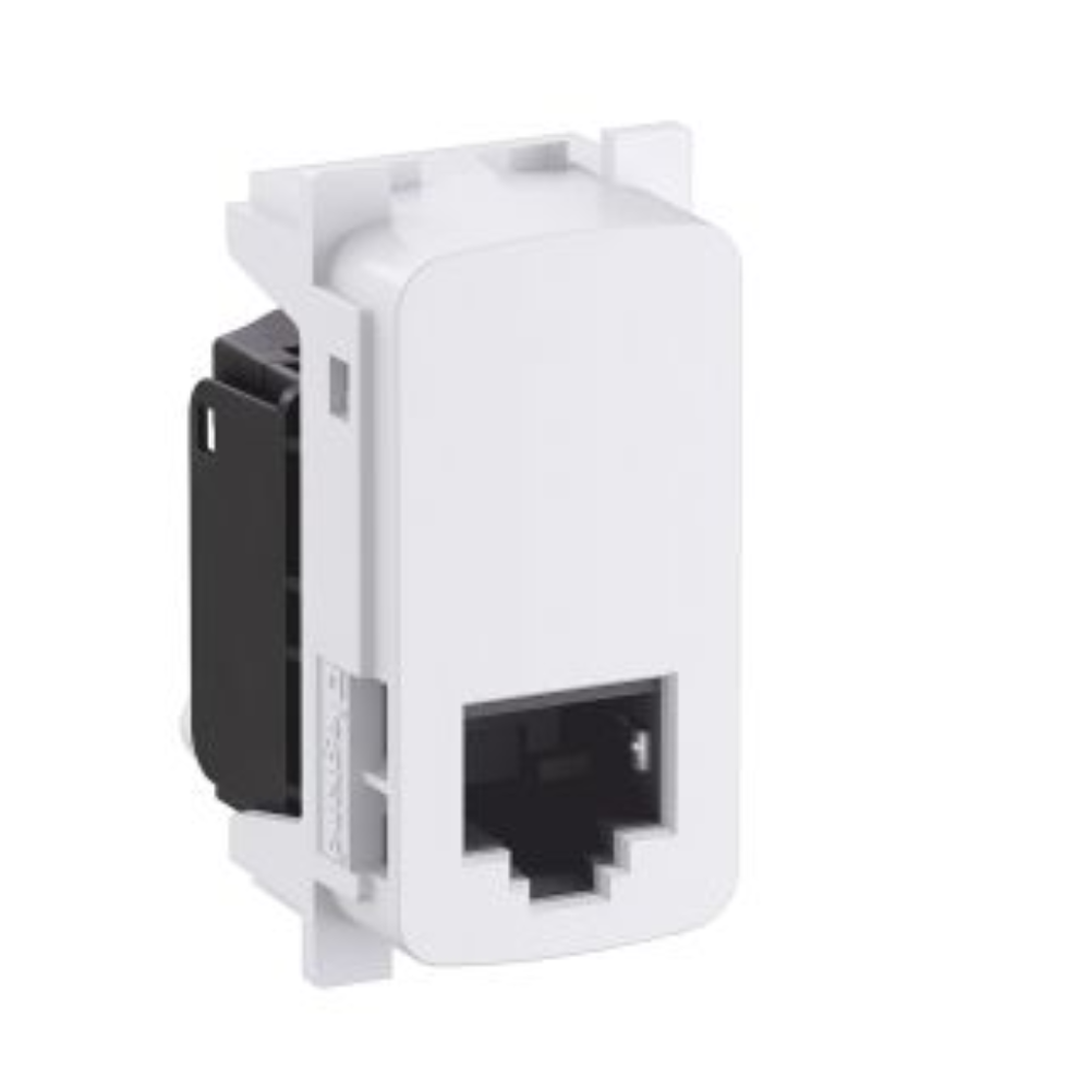 Modulo Tomada Rede Zeffia RJ45 Branco Pial
