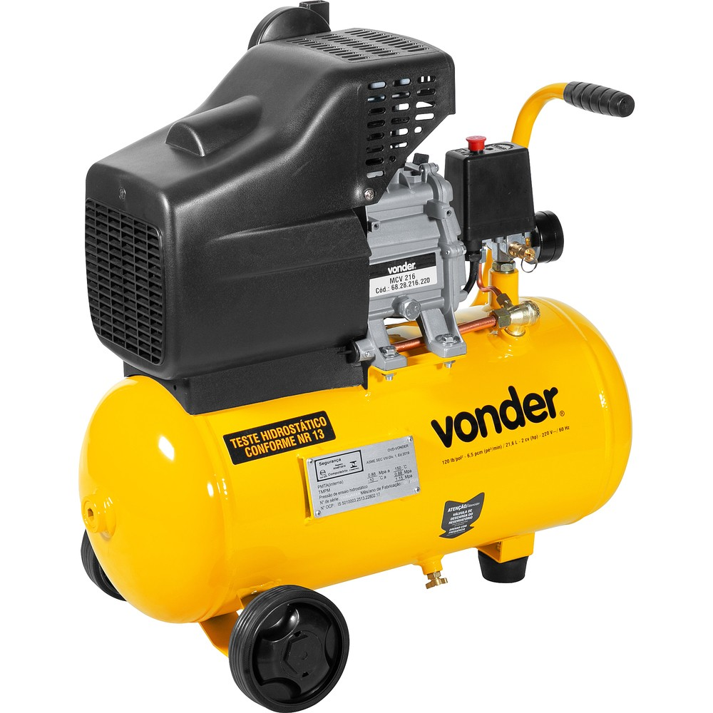 MotoCompressor MCV216 21.6L 220V Vonder 