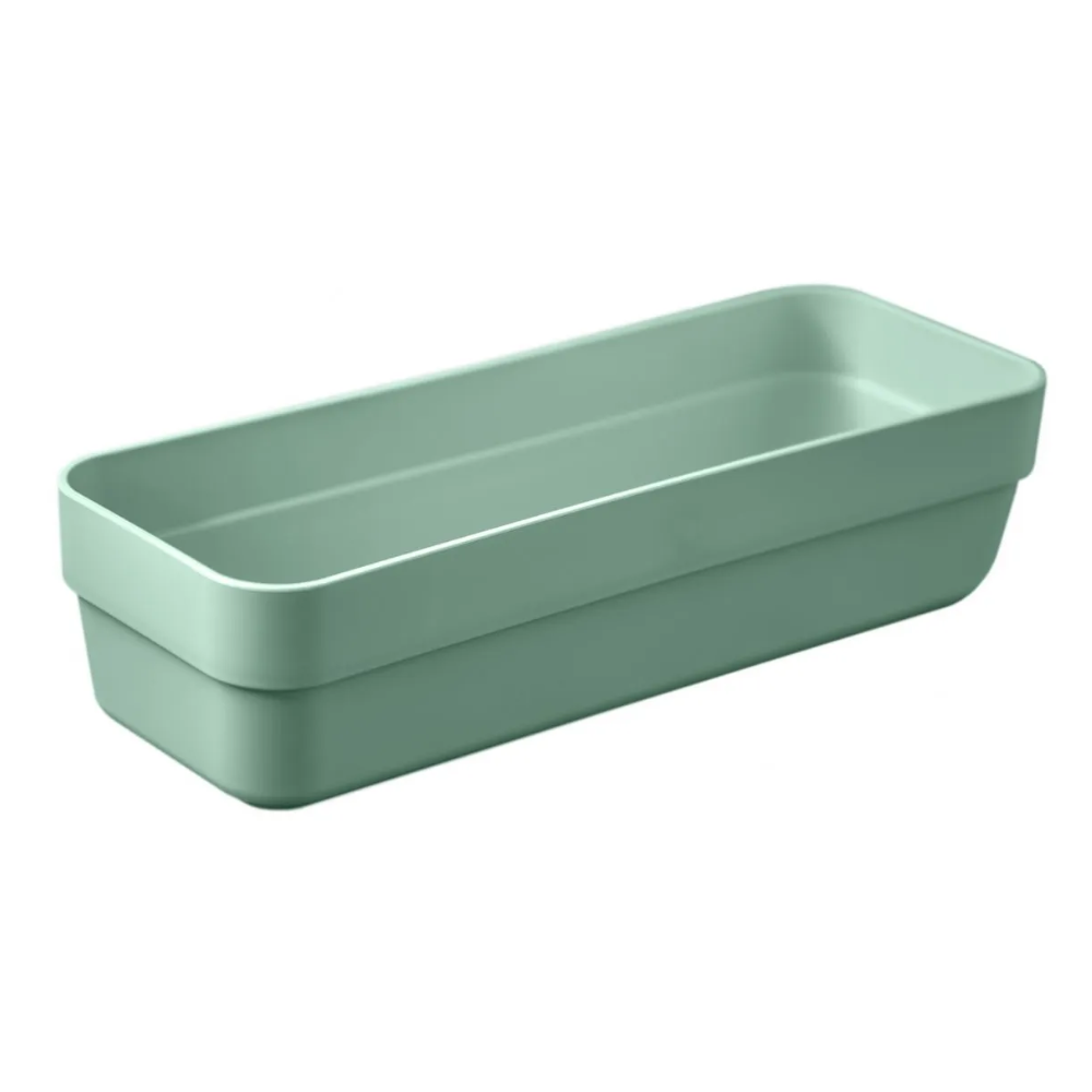 Organizador De Gavetas Logic M 8,5x23x5,5cm Verde OU