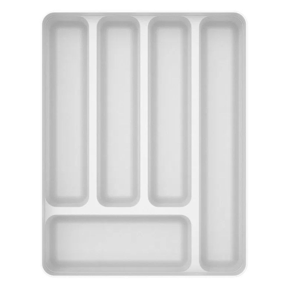Organizador de Talheres Logic 35x27x5,5cm Branco OU