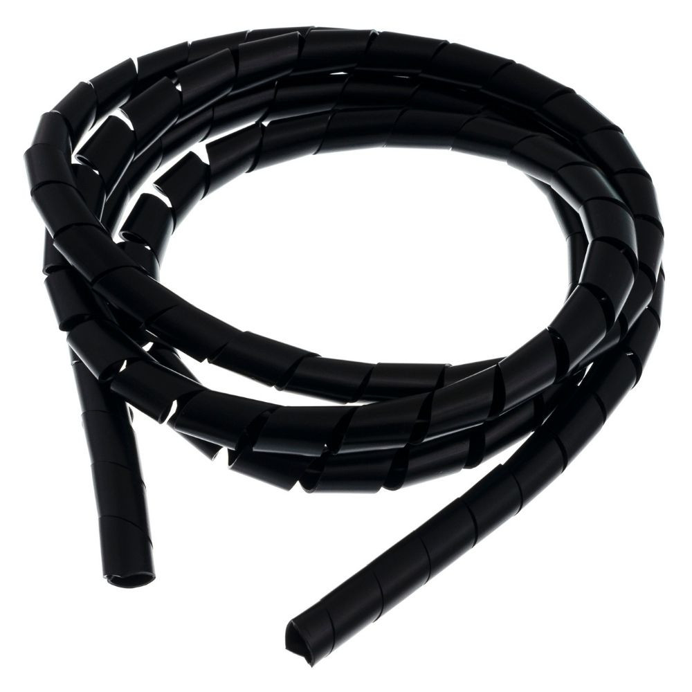 Organizador Fios 12MM Preto Bemfixa
