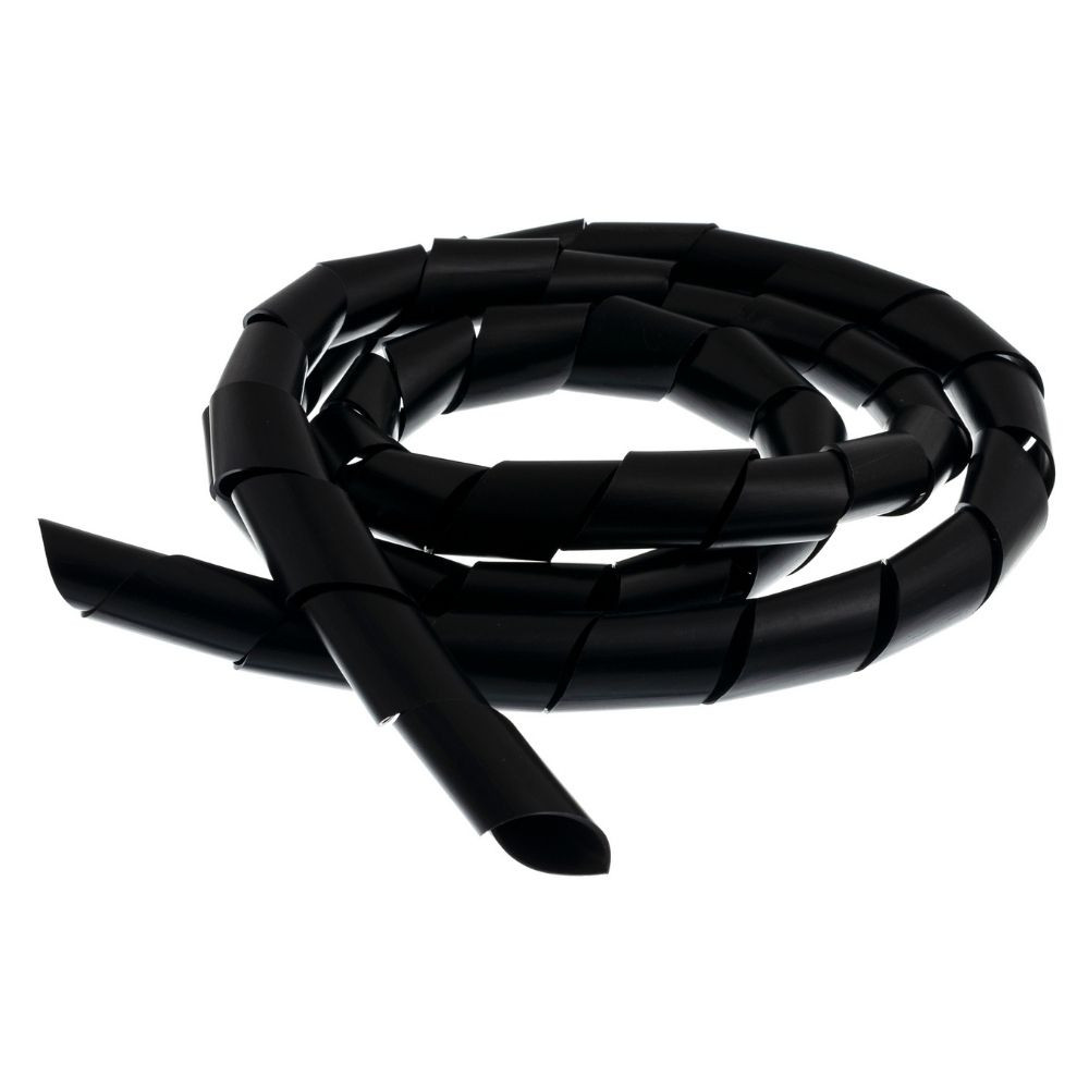 Organizador Fios 20MM Preto Bemfixa
