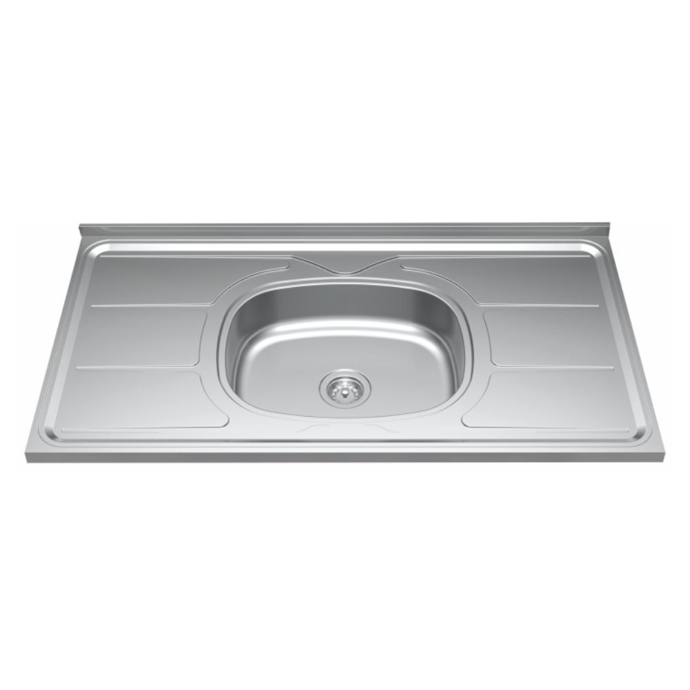 Pia Inox Plus 30 120x53cm N4 Sem Válvula  Ghel Plus