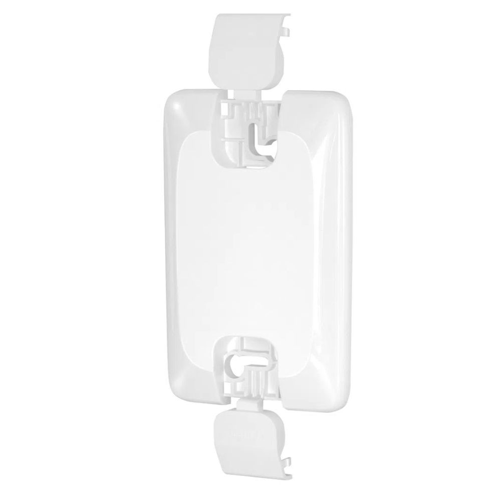 Placa Cega C/ Suporte Pop 4x2 Branca Pial