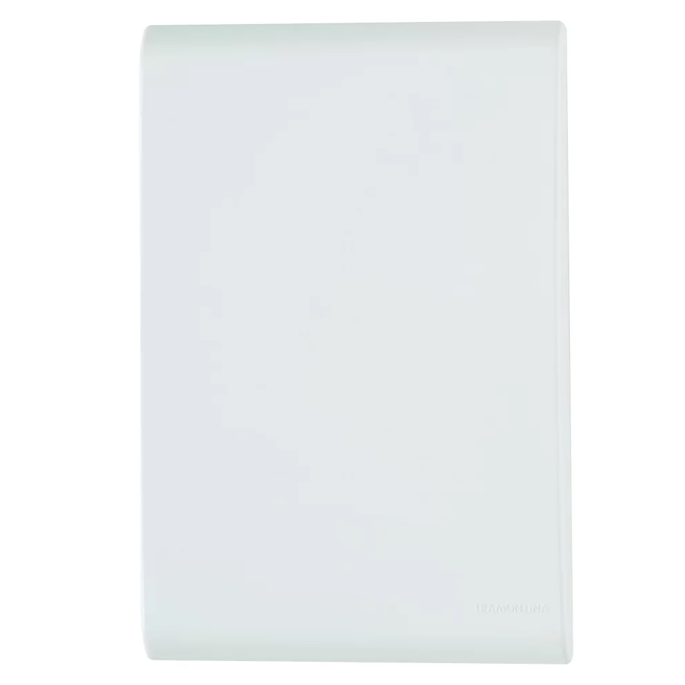 Placa liz cega 4X2 branca Tramontina