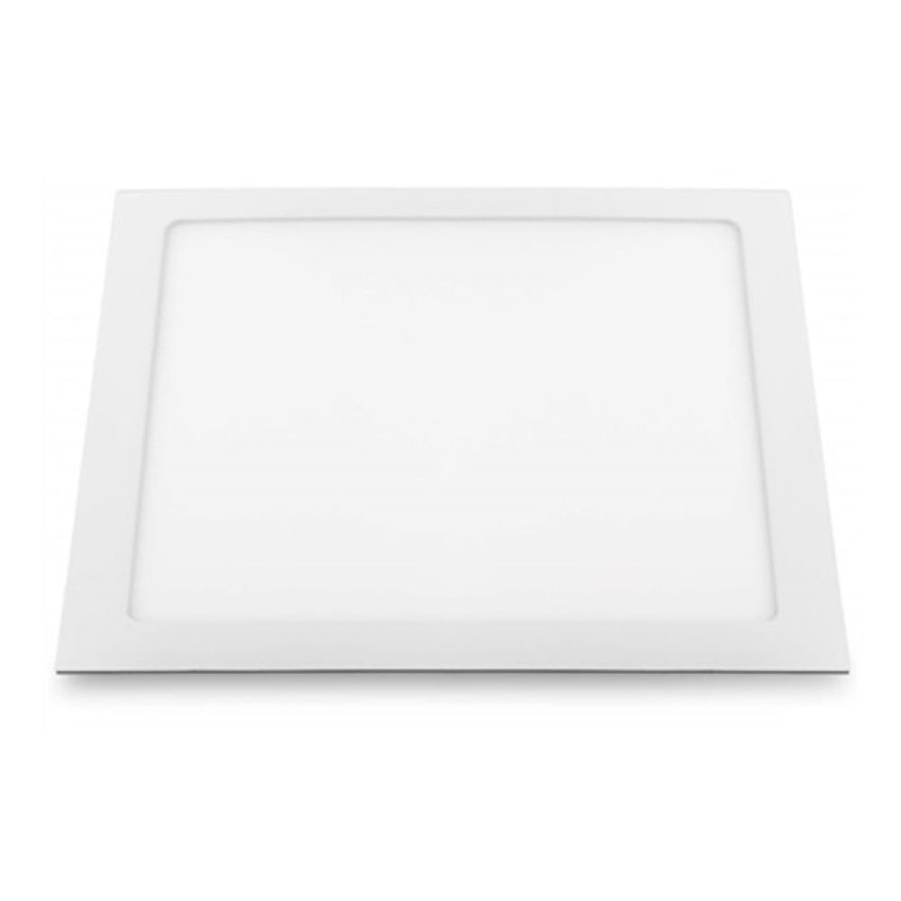 Plafon De Embutir Slim Led Quadrado 12w 6500k Llum