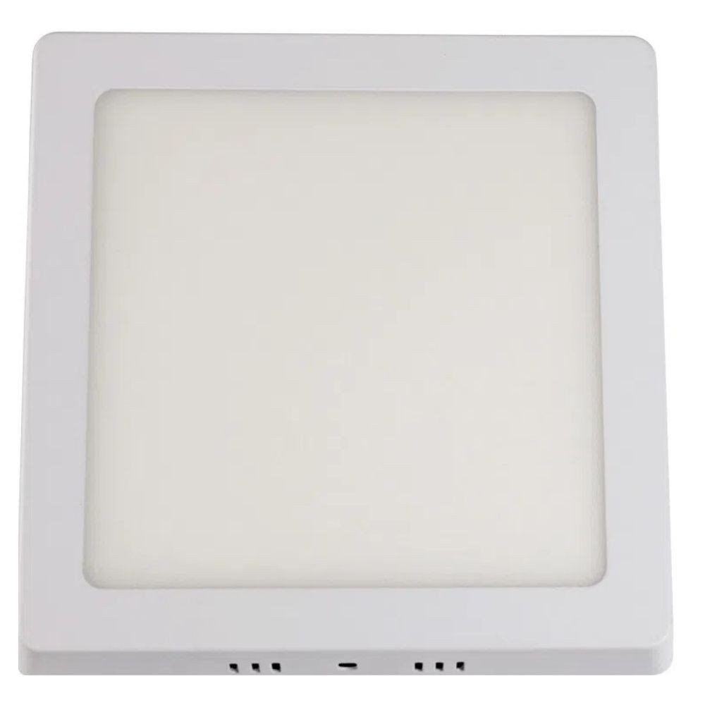 Plafon Home Led Sobrepor Quadrado 12W 6400K Llum