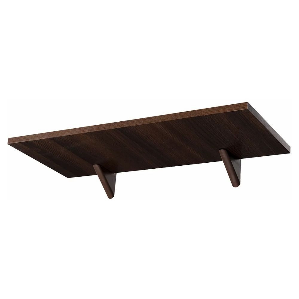 Prateleira Com Suporte 20x45 Tabaco Pratefix Classic  