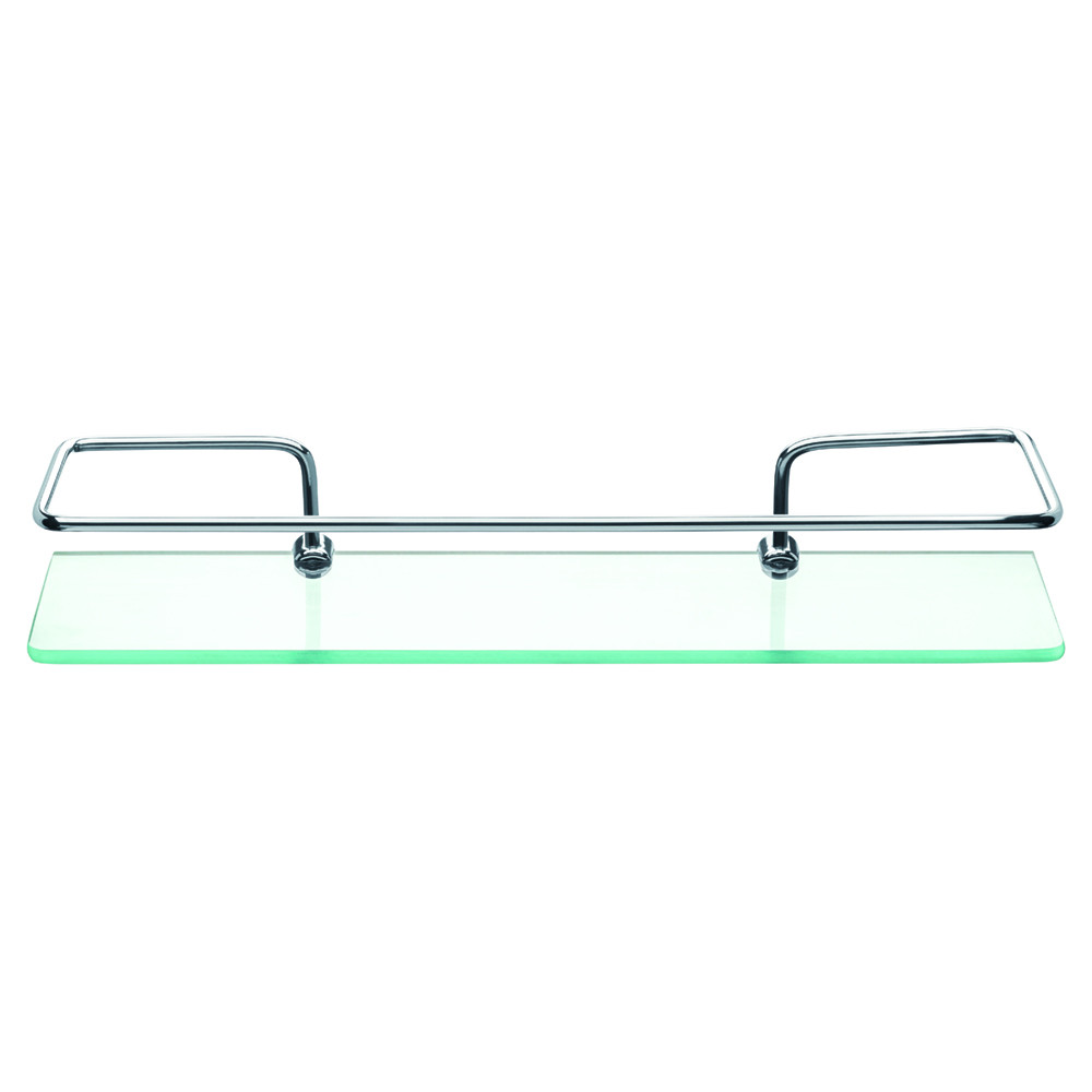 Prateleira Vidro Com Haste 40x10CM Primafer