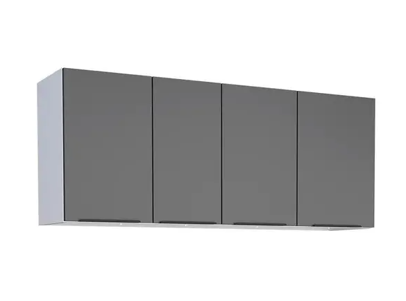 Gabinete cozimax aço jupiter aéreo preto 1446MM 
