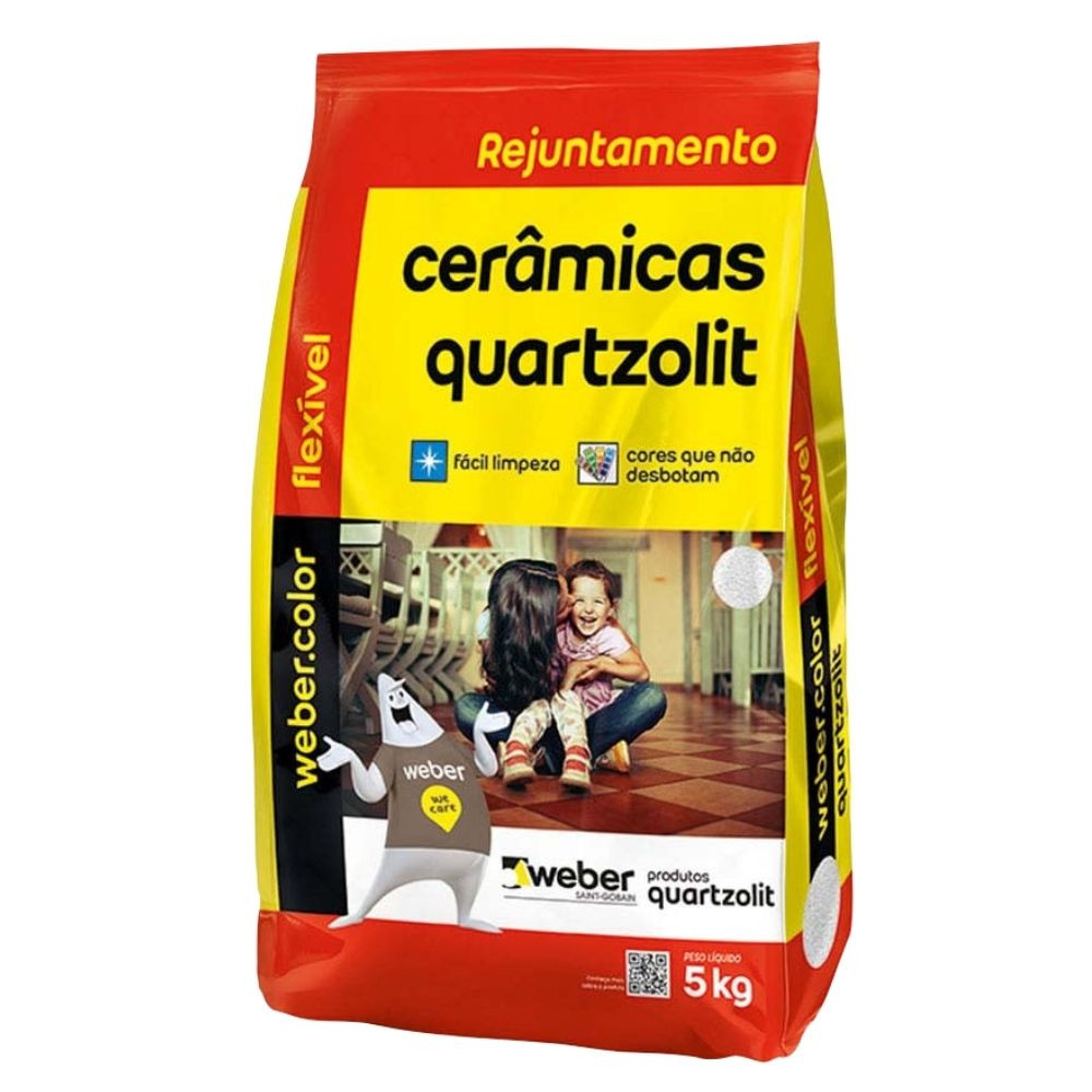 REJUNTE QUARTZOLIT FLEX BRANCO 5KG