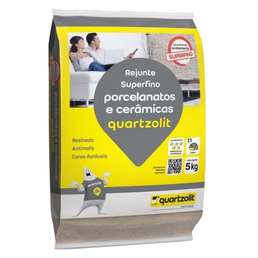 REJUNTE QUARTZOLIT PORCELANATTO BRANCO 5KG