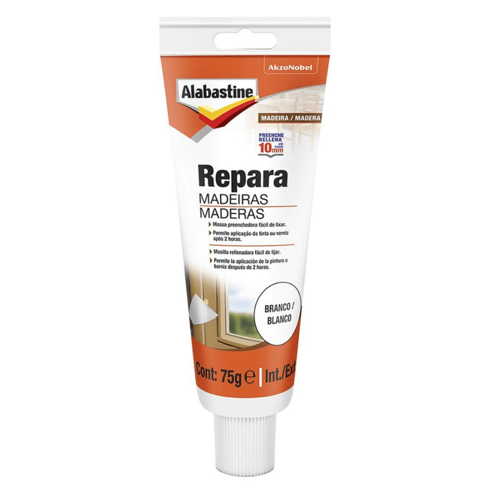 Repara madeiras branco 75g Alabastine