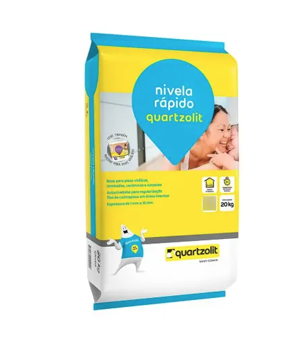 Argamassa quartz nivela rápido 20KG