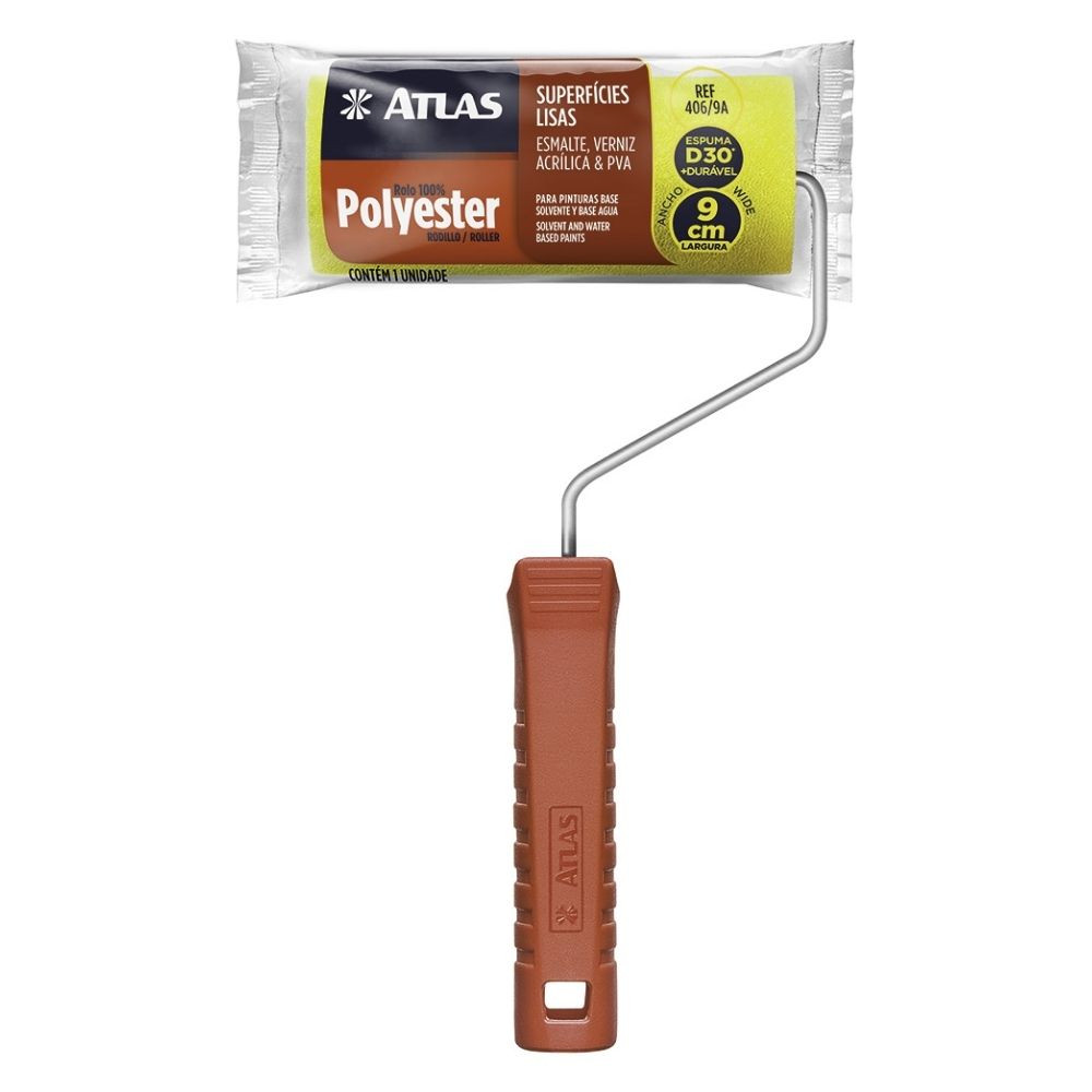 Rolo Espuma Garfo 9CM 406/9A Atlas 