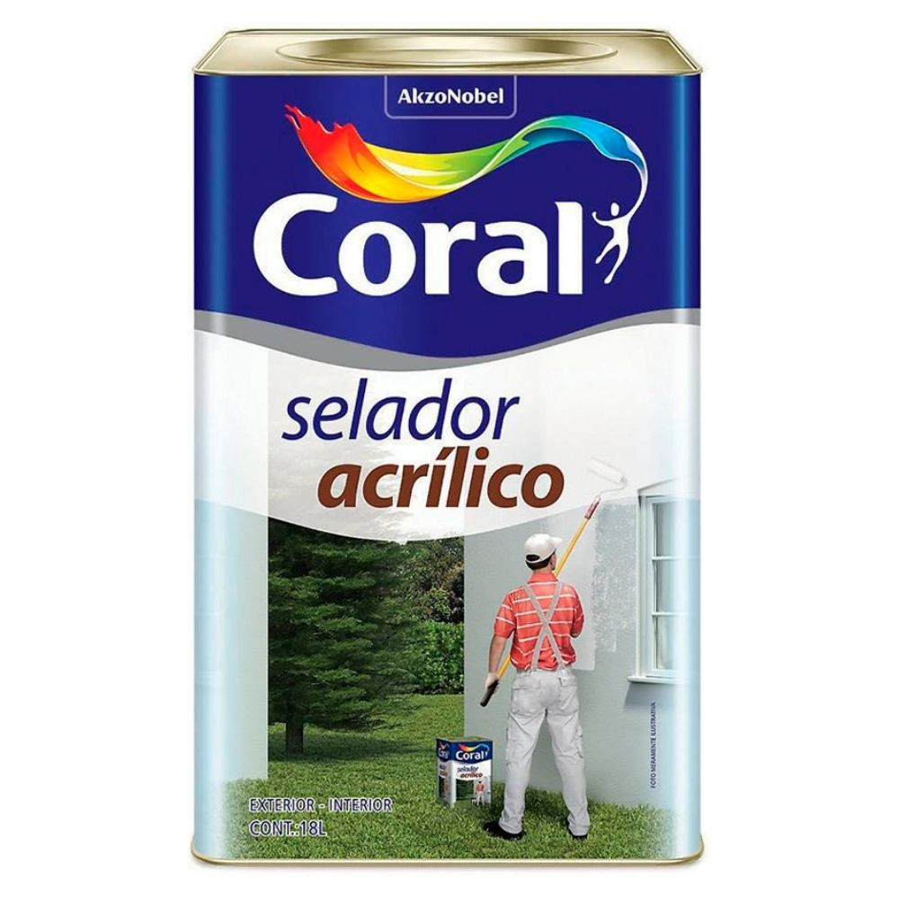 Selador Branco Acrílica 18L Coral 