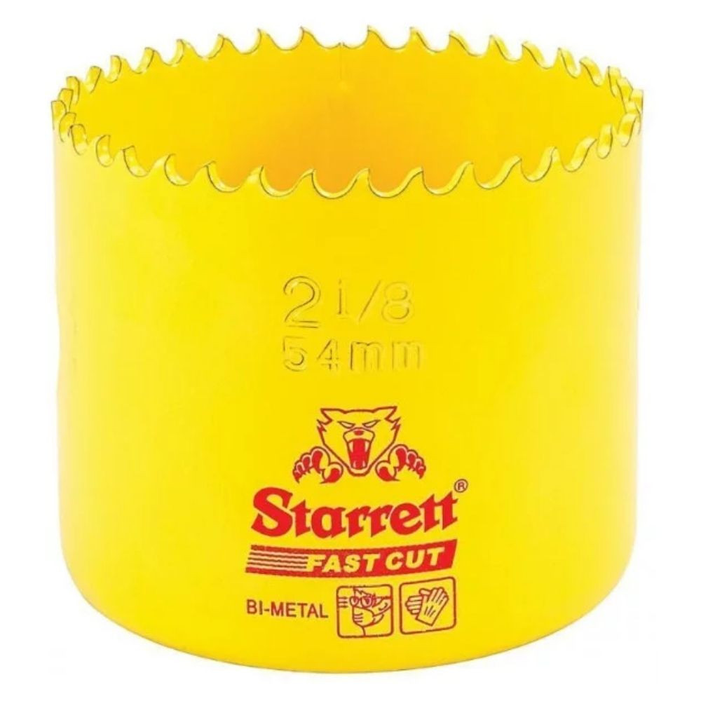 Serra Copo Bi-Metal Fast Cut 2.1/8" 54mm Starret