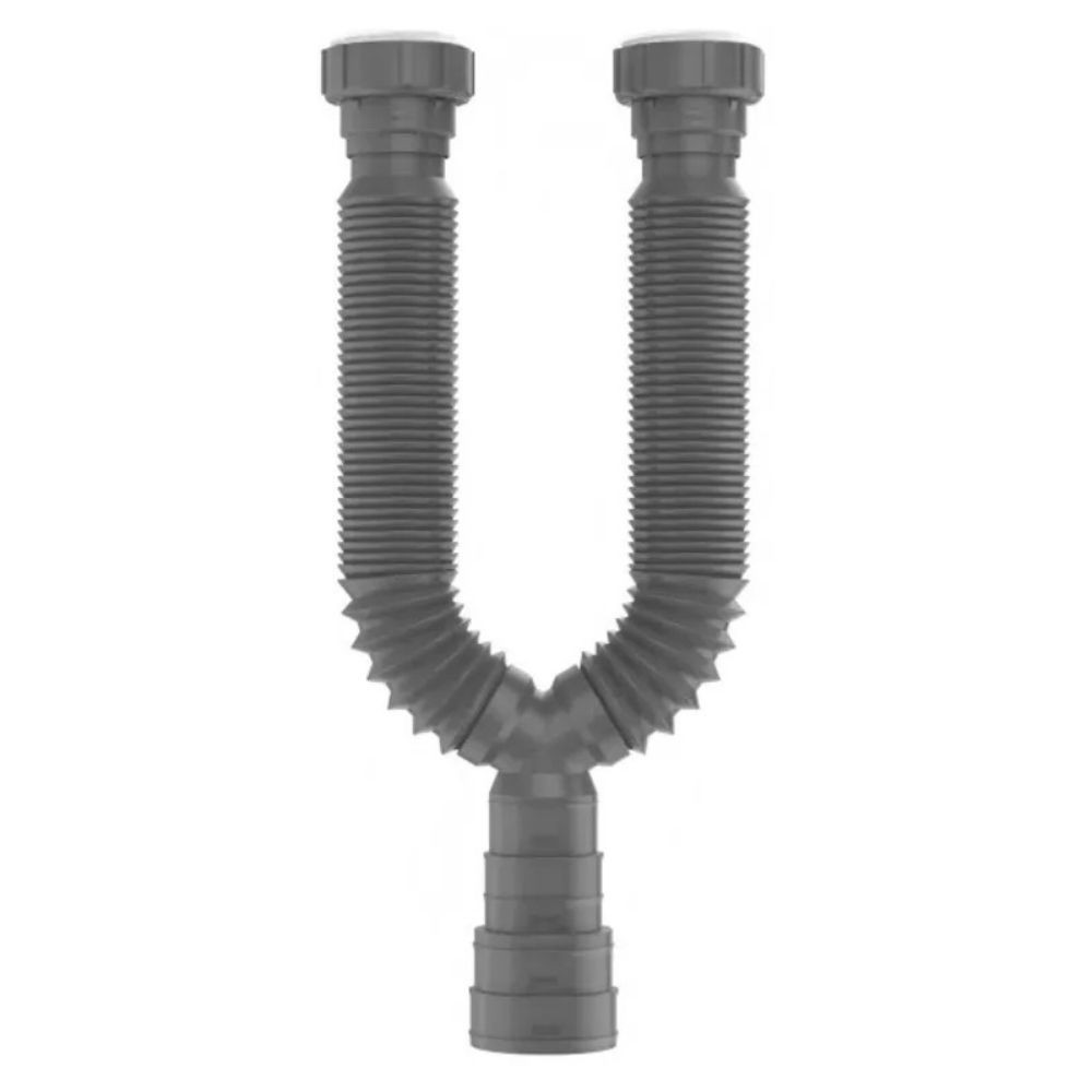 Sifão Universal Duplo Cinza Amanco 