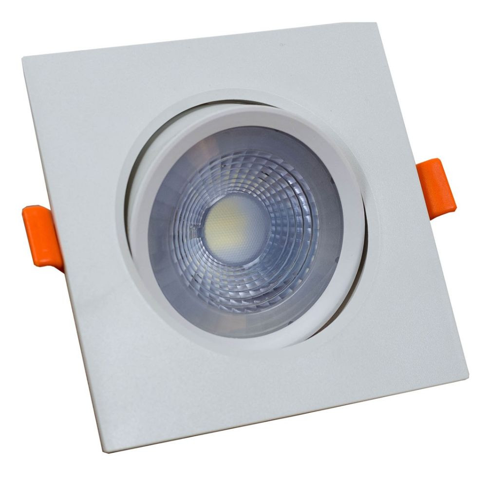 Spot Led Quadrado 7W Easy 3000K LLUM Bronzearte