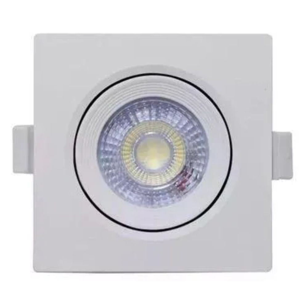 Spot Led Quadrado 7W Easy 6500K LLum