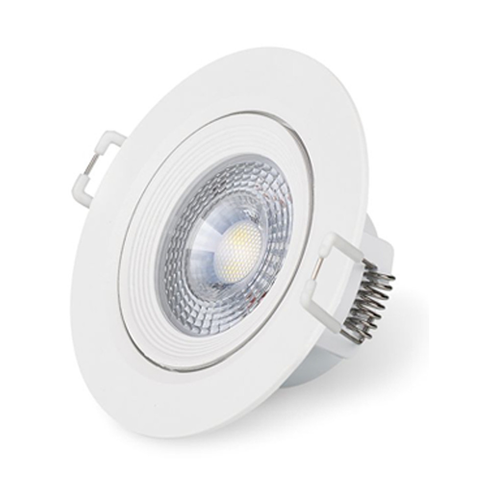 Spot Embutir Nl-05Q 5W 6500K Branco Redondo Nitrolux 