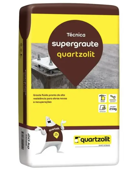 Argamassa quartz supergraute 25KG PA