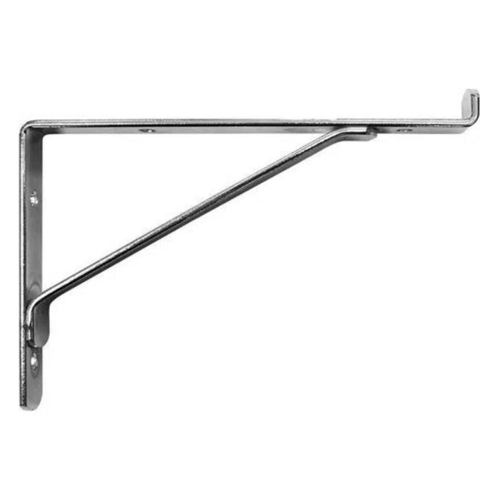 Suporte para Prateleira de Vidro 20cm Cromado Bemfixa