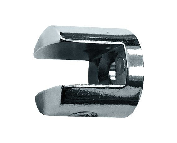 Suporte Prateleira Vidro Curto Cromado 9012 Bemfix 